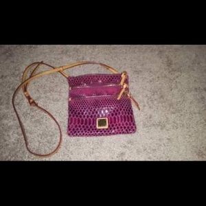 Dooney and Bourke leather bag Crossbody - purple